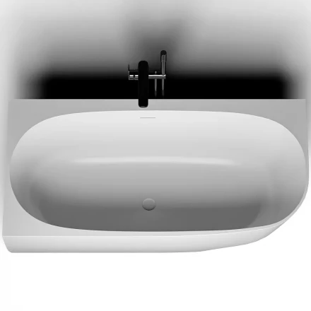 Vate Oas 169x85 L Ванна из искусственного камня