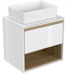 Cersanit Louna 60 SZ-LOU-60BL/Wh тумба под раковину чашу
