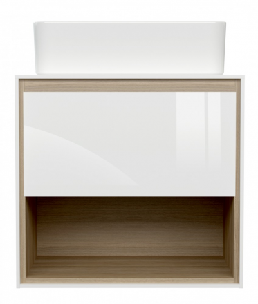 Cersanit Louna 60 SZ-LOU-60BL/Wh тумба под раковину чашу