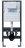 ABBER AC1100-AC0105-AC0120 Комплект подвесной унитаз Bequem с инсталляцией и кнопкой хром 