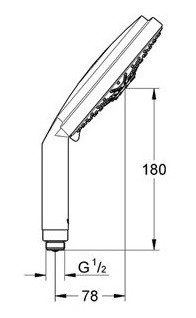 Grohe Rainshower 28756000 Ручной душ