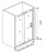 Good Door Altair WTW-120-C-CH Душевая дверь