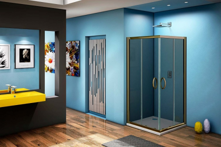 Good Door Jazze CR-90-B-BR Душевой угол