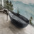 Vincea VBT-6T01B ванна прозрачная 170х75