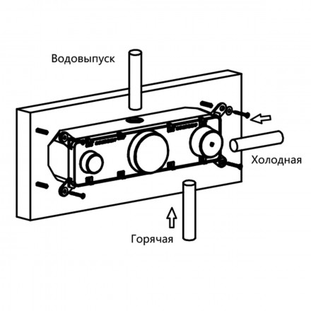 Vincea Inspire VSFW-422TI2GM Душевой комплект