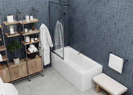 Vagnerplast Ebony 160x75 акриловая ванна
