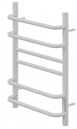 POINT PN90846W П6 Полотенцесушитель электрический 400x600 диммер справа, белый