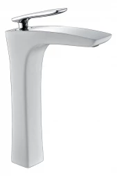Timo Helmi 4011/00-16F chrome white Смеситель для раковины чаши высокий