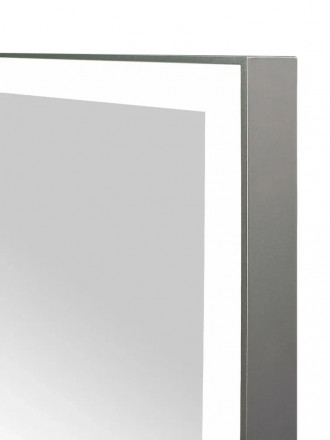 Континент Frame Silver LED 600х800 зеркало