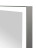 Континент Frame Silver LED 600х800 зеркало