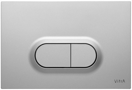 Vitra Integra Round L-box 9004B003-7202 Унитаз подвесной в комплекте с инсталляцией (клавиша хром ма