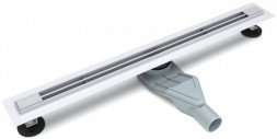 ESBANO SLIM S-LINE-80MC Водоотводящий желоб матовый хром