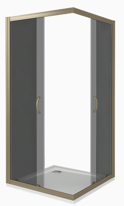 Good Door Jazze CR-100-B-BR Душевой угол