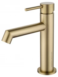Wonzon &amp; Woghand WW-H1063-BG Смеситель для раковины брашированное золото