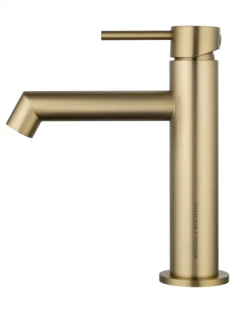 Wonzon &amp; Woghand WW-H1063-BG Смеситель для раковины брашированное золото