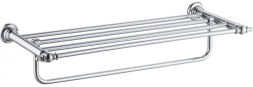 Rose RG1108 Полка для полотенца металлическая хром