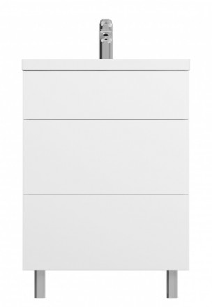 AM.PM Gem M90FSX07522WG тумба под раковину 75 2 ящика белый