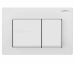 Aquatek TDI-0000004 (010A) Панель смыва Small Белая для INS-0000018 с верхней кнопкой смыва