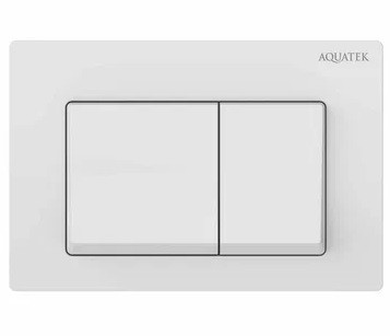 Aquatek TDI-0000004 (010A) Панель смыва Small Белая для INS-0000018 с верхней кнопкой смыва