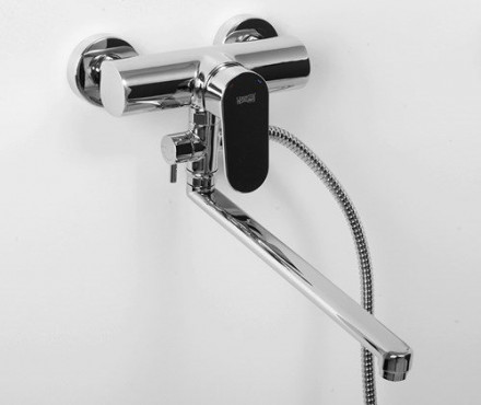 Wasserkraft Donau 5302L Смеситель для ванны с длинным изливом