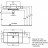 Geberit Renova Plan 122185000 Раковина 85x48