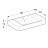 Geberit Renova Plan 122185000 Раковина 85x48