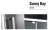 Gemy Sunny Bay S28130 душевая дверь 70