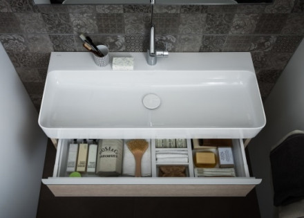 Laufen Val 8.1028.7.000.104.1 раковина 95x42 см
