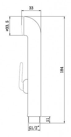 Lemark LM8045C гигиеническая лейка