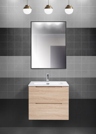 BelBagno SPC-AL-600-800 Nero Зеркало