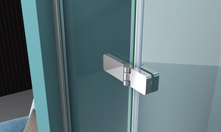 BelBagno KRAFT-B-12-60/60-C-Cr-R душевая дверь