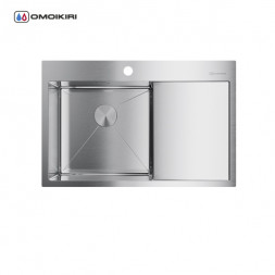 Omoikiri Akisame 78-IN-L мойка 780x510 нержавеющая сталь