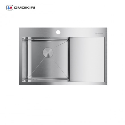 Omoikiri Akisame 78-IN-L мойка 780x510 нержавеющая сталь