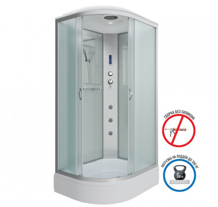 Niagara NG-33084-14RF 100x80 душевая кабина