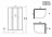 Niagara NG-33084-14RF 100x80 душевая кабина