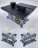 Almaes TVZ-0889 Liros Душевой комплект со смесителем черный