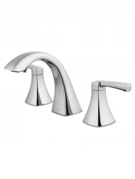 Wonzon &amp; Woghand Flex WW-88083095-CR Смеситель для раковины на 3 отверстияx черный матовый