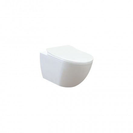 Creavit Free FE320-11CB00E-0000 унитаз подвесной (чаша)