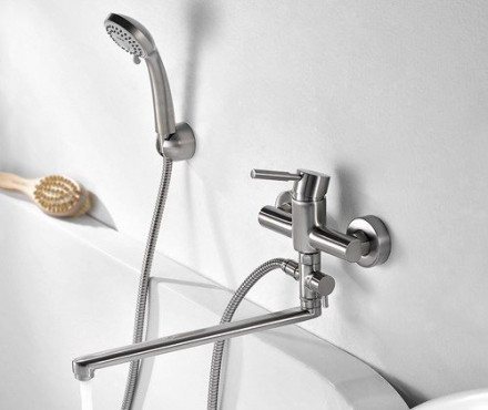 Wasserkraft Wern 4202L Смеситель для ванны с длинным изливом