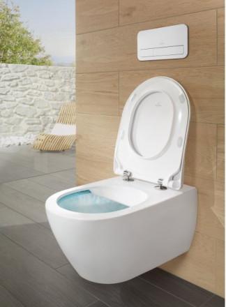 Villeroy Boch Subway 2.0 5614R201 Унитаз подвесной с сиденьем (Soft Close)