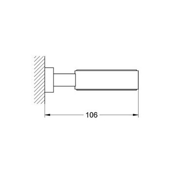 Grohe Essentials Cube 40508001 Держатель