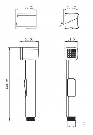 Lemark LM8089C Комплект для биде