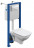 Cersanit CARINA XL CO DPL EO slim + VECTOR Унитаз с инсталляцией подвесной
