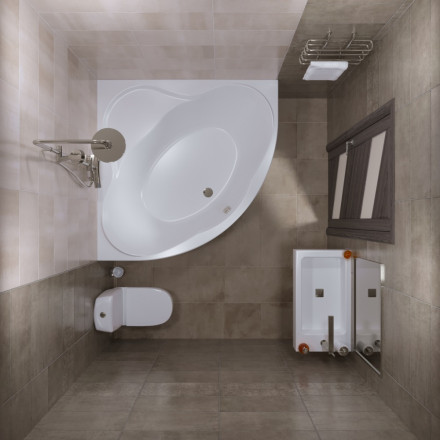 Triton Грация акриловая ванна 140x140