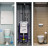 Geberit Duofix 458.125.21.1 инсталляция для подвесного унитаза с клавишей Delta 51