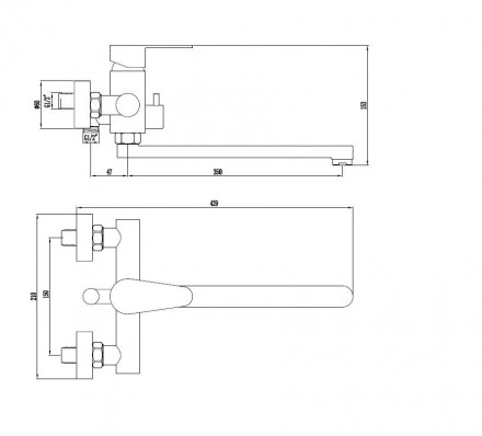 ESKO Orlando OL 31 Смеситель для ванны.