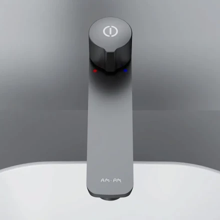 AM.PM X-Joy F85A92522 Смеситель для раковины высокий нажимной TouchReel черный