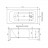 Aquanet Roma 150x70 акриловая ванна без гидромассажа
