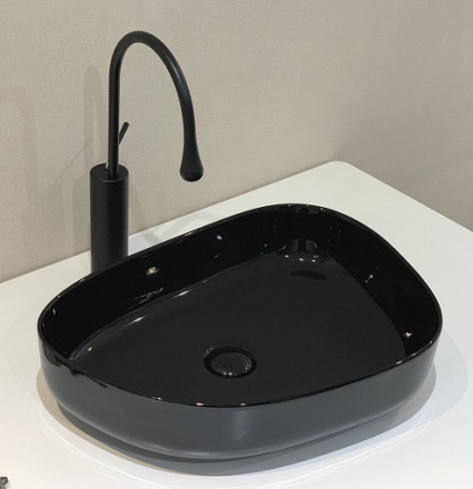 BelBagno BB1435-NERO Раковина накладная