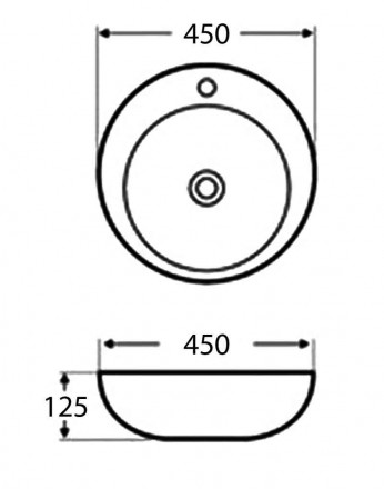 BelBagno BB3096 накладная раковина